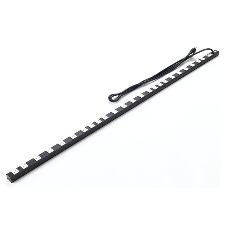 Lowell Power Strip, Surge, (8) 5-20R, (16) 5-15R, 5-20P, 12 ft. ACS-2024